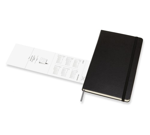 Еженедельник Moleskine PRO VERTICAL Large 130х210мм 168стр. черный
