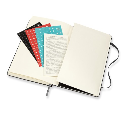 Еженедельник Moleskine PRO VERTICAL Large 130х210мм 168стр. черный