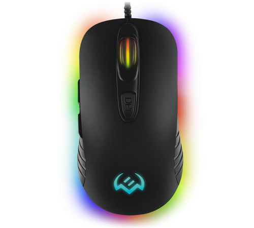Игровая мышь SVEN RX-G820 (6+1кл. 200-4800 DPI. ПО. SoftTouch. RGB-подсветка. игров. упак) Sven RX-G820 (SV-017002)