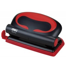 Дырокол Deli Essential Plus E0112 макс.:10лист. металл ассорти отв.:2 с линейкой
