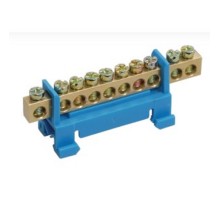 Iek YNN10-69-10P-K05 Шина PE "земля" на DIN-изол тип "Стойка" ШНИ-6х9-10-С-Ж ИЭК