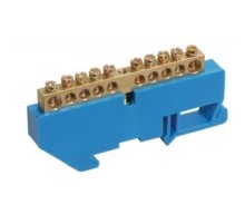 Iek YNN10-812-6D-K07 Шина N "ноль" на DIN-изол ШНИ-8х12-6-Д-С ИЭК