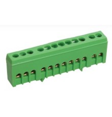Iek YNN10-69-10KD-K06 Шина PE "земля" в корп изол на DIN-рейку ШНИ-6х9-10-К-З ИЭК