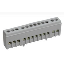Iek YNN10-69-8KD-K02 Шина L "фаза" в корп изол на DIN-рейку ШНИ-6х9-8-К-Ср ИЭК