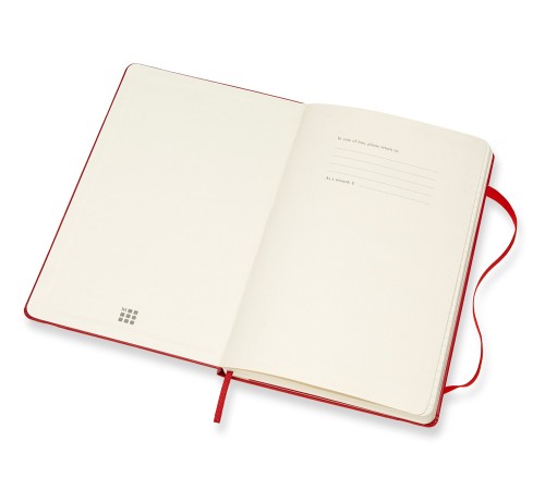 Еженедельник Moleskine ACADEMIC WKNT Large 130х210мм датир.18мес 208стр. красный Еженедельник Moleskine ACADEMIC WKNT Large 130х210мм датир.18мес 208стр. красный