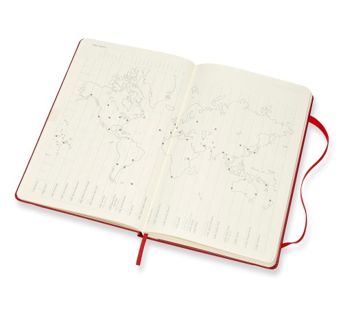 Еженедельник Moleskine ACADEMIC WKNT Large 130х210мм датир.18мес 208стр. красный Еженедельник Moleskine ACADEMIC WKNT Large 130х210мм датир.18мес 208стр. красный