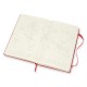 Еженедельник Moleskine ACADEMIC WKNT Large 130х210мм датир.18мес 208стр. красный
