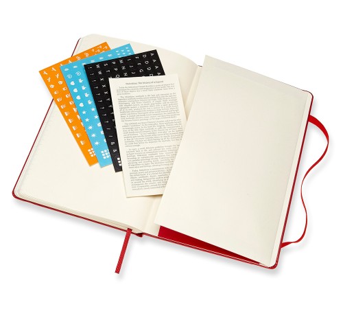 Еженедельник Moleskine ACADEMIC WKNT Large 130х210мм датир.18мес 208стр. красный Еженедельник Moleskine ACADEMIC WKNT Large 130х210мм датир.18мес 208стр. красный