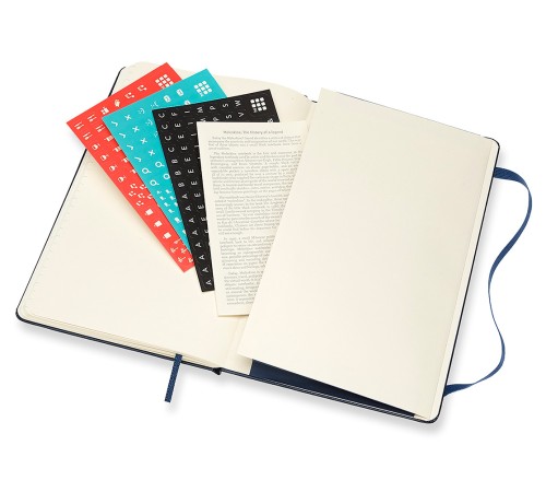 Еженедельник Moleskine ACADEMIC WKNT Large 130х210мм датир.18мес 208стр. синий сапфир Еженедельник Moleskine ACADEMIC WKNT Large 130х210мм датир.18мес 208стр. синий сапфир
