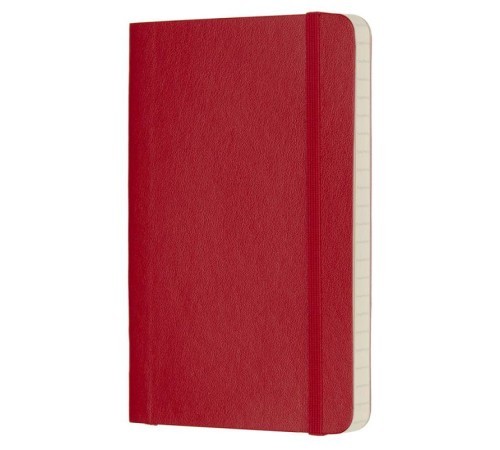 Блокнот Moleskine CLASSIC SOFT QP611F2 Pocket 90x140мм 192стр. линейка мягкая обложка красный Блокнот Moleskine CLASSIC SOFT QP611F2 Pocket 90x140мм 192стр. линейка мягкая обложка красный