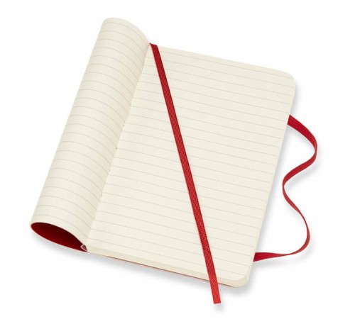 Блокнот Moleskine CLASSIC SOFT QP611F2 Pocket 90x140мм 192стр. линейка мягкая обложка красный Блокнот Moleskine CLASSIC SOFT QP611F2 Pocket 90x140мм 192стр. линейка мягкая обложка красный