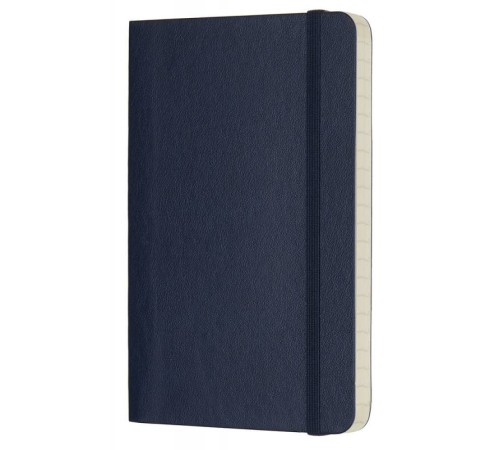 Блокнот Moleskine CLASSIC SOFT QP611B20 Pocket 90x140мм 192стр. линейка мягкая обложка синий сапфир Блокнот Moleskine CLASSIC SOFT QP611B20 Pocket 90x140мм 192стр. линейка мягкая обложка синий сапфир