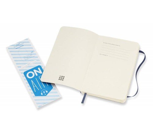 Блокнот Moleskine CLASSIC SOFT QP611B20 Pocket 90x140мм 192стр. линейка мягкая обложка синий сапфир Блокнот Moleskine CLASSIC SOFT QP611B20 Pocket 90x140мм 192стр. линейка мягкая обложка синий сапфир