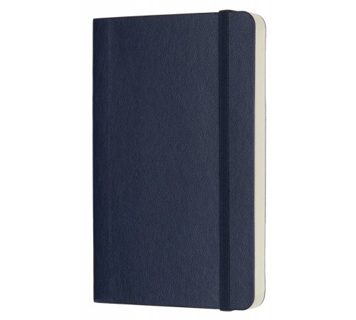 Блокнот Moleskine CLASSIC SOFT QP613B20 Pocket 90x140мм 192стр. нелинованный мягкая обложка синий сапфир Блокнот Moleskine CLASSIC SOFT QP613B20 Pocket 90x140мм 192стр. нелинованный мягкая обложка синий сапфир