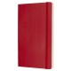Блокнот Moleskine CLASSIC SOFT QP616F2 Large 130х210мм 192стр. линейка мягкая обложка красный