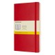 Блокнот Moleskine CLASSIC SOFT QP617F2 Large 130х210мм 192стр. клетка мягкая обложка красный