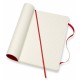 Блокнот Moleskine CLASSIC SOFT QP617F2 Large 130х210мм 192стр. клетка мягкая обложка красный