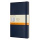 Блокнот Moleskine CLASSIC SOFT QP616B20 Large 130х210мм 192стр. линейка мягкая обложка синий сапфир