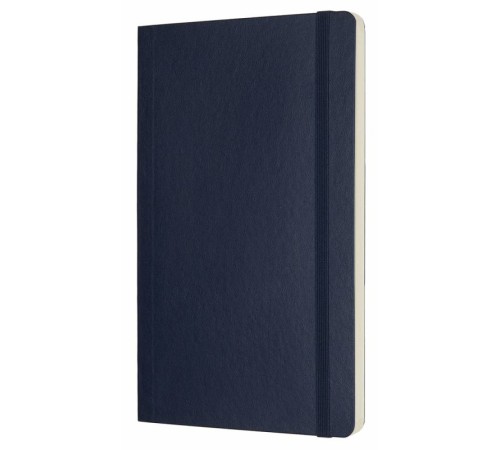 Блокнот Moleskine CLASSIC SOFT QP619B20 Large 130х210мм 192стр. пунктир мягкая обложка синий сапфир Блокнот Moleskine CLASSIC SOFT QP619B20 Large 130х210мм 192стр. пунктир мягкая обложка синий сапфир