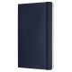 Блокнот Moleskine CLASSIC SOFT QP619B20 Large 130х210мм 192стр. пунктир мягкая обложка синий сапфир