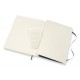 Блокнот Moleskine CLASSIC SOFT QP621B20 XLarge 190х250мм 192стр. линейка мягкая обложка синий сапфир