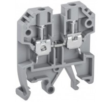 IEK YZN30-004-K03 Клемма винтовая КВИ-4мм2 серая