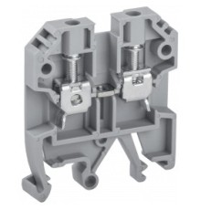 IEK YZN30-004-K03 Клемма винтовая КВИ-4мм2 серая