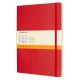 Блокнот Moleskine CLASSIC SOFT QP621F2 XLarge 190х250мм 192стр. линейка мягкая обложка красный