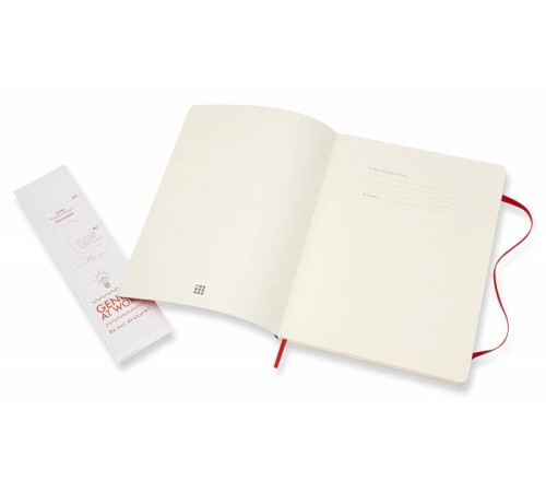 Блокнот Moleskine CLASSIC SOFT QP623F2 XLarge 190х250мм 192стр. нелинованный мягкая обложка красный Блокнот Moleskine CLASSIC SOFT QP623F2 XLarge 190х250мм 192стр. нелинованный мягкая обложка красный