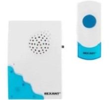 REXANT 73-0050 Беспроводной дверной звонок с двумя вызывными панелями кнопка IP 44   RX-5