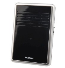 REXANT 73-0015 Звонок беспроводной c цифровым кодированием, влагозащищенной кнопкой IP44 и регулировкой громкости RX-30