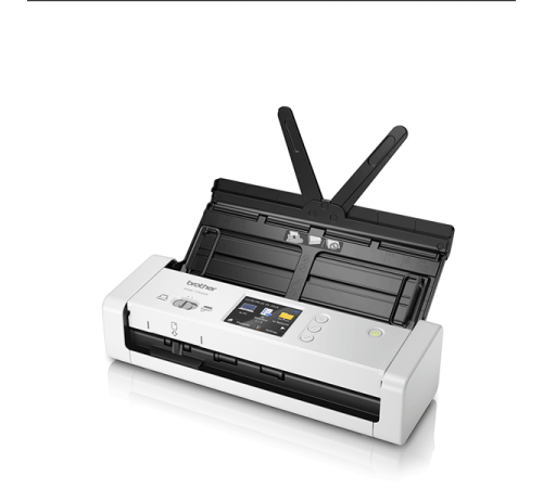 Сканер Brother Документ-сканер ADS-1700W, A4, 25 стр/мин, цветной, 1200 dpi, Duplex, ADF20, сенс.экран, USB 3.0, WiFi (ADS1700WUN1)