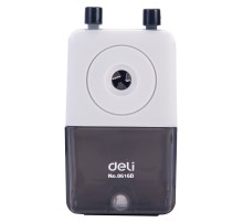 Точилка для карандашей механическая Deli E0616B 1 отверстие ассорти