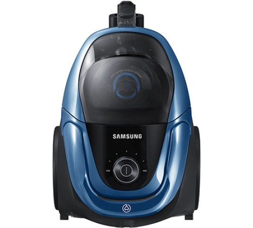 Пылесос Samsung VC18M3120VB синий, 380/1800 Вт, уборка сухая, пылесборник контейнер 2 л