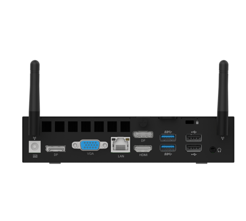 Персональный компьютер IRBIS Smartdesk, Mini (uSFF) i3-12100 1x8GB DDR4 3200 256GB SSD М2+ 1 Cage for Sata SSD+ CABLE Intel UHD Graphics NoDVD Intel AX201, 11ax 2x2 + BT5.1 USB NO_OS By Irbis (PCB311)