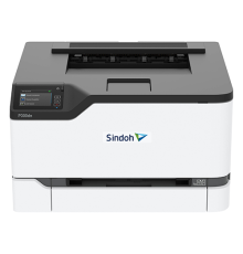 Принтер - лазерный Принтер Sindoh P300dn ЦВЕТ А4. 24 стр/мин, 2400x600 dpi. CPU 1ГГц, 2 Ядра, 512 МБ, Ethernet, Wi-Fi, стартовые тонер-картриджи на 1500 отп. ч/б и цвет. (P300dn)