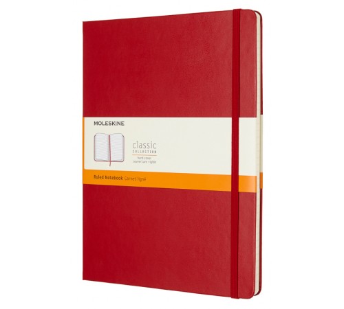 Блокнот Moleskine CLASSIC QP090F2 XLarge 190х250мм 192стр. линейка твердая обложка красный Блокнот Moleskine CLASSIC QP090F2 XLarge 190х250мм 192стр. линейка твердая обложка красный