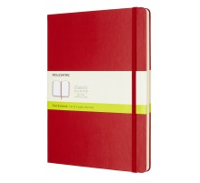 Блокнот Moleskine CLASSIC QP092F2 XLarge 190х250мм 192стр. нелинованный твердая обложка красный