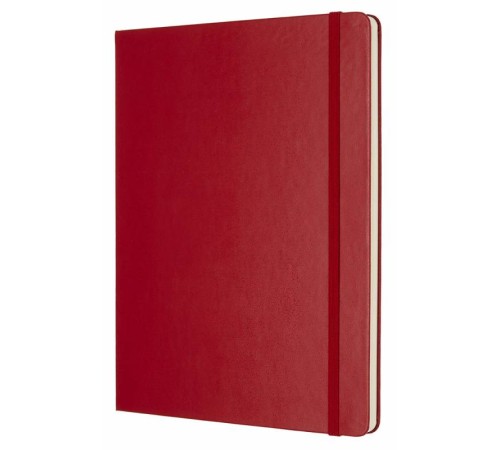Блокнот Moleskine CLASSIC QP092F2 XLarge 190х250мм 192стр. нелинованный твердая обложка красный