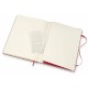 Блокнот Moleskine CLASSIC QP092F2 XLarge 190х250мм 192стр. нелинованный твердая обложка красный