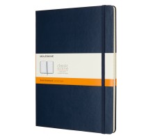 Блокнот Moleskine CLASSIC QP090B20 XLarge 190х250мм 192стр. линейка твердая обложка синий
