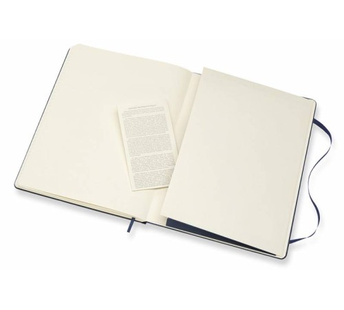 Блокнот Moleskine CLASSIC QP090B20 XLarge 190х250мм 192стр. линейка твердая обложка синий Блокнот Moleskine CLASSIC QP090B20 XLarge 190х250мм 192стр. линейка твердая обложка синий
