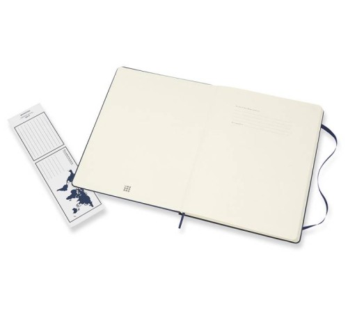 Блокнот Moleskine CLASSIC QP092B20 XLarge 190х250мм 192стр. нелинованный твердая обложка синий Блокнот Moleskine CLASSIC QP092B20 XLarge 190х250мм 192стр. нелинованный твердая обложка синий