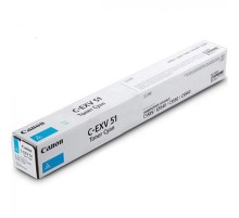 Тонер Canon C-EXV51C 0482С002 голубой туба для копира iR-ADV C5535/5535i/5540i/5550i/5560ii MFP