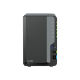 Системы хранения данных Synology  DC 2,0GhzCPU/2GB(upto6)/RAID0,1/up to 2HDDs SATA(3,5' 2,5')/2xUSB3.2/2GigEth/iSCSI/2xIPcam(up to 25)/1xPS /1YW (repl DS220+) (DS224+)