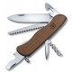 Нож перочинный Victorinox FORESTER WOOD (0.8361.63) 111мм 10функций дерево