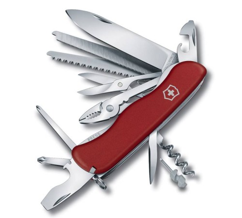 Нож перочинный Victorinox WORK CHAMP (0.8564) 111мм 21функций красный Нож перочинный Victorinox WORK CHAMP (0.8564) 111мм 21функций красный