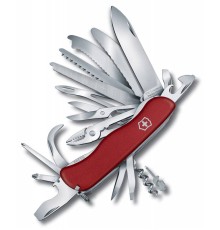 Нож перочинный Victorinox WORK CHAMP XL (0.8564.XL) 111мм 31функций красный