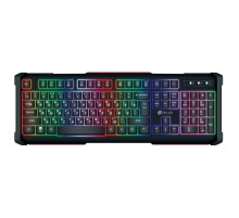 Oklick 717G черный/серый USB Multimedia LED [476395]