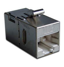 Повторитель портов rj-45, экранированный, кат.6a, формата keystone Повторитель портов RJ-45, экранированный, кат.6A, формата Keystone (LAN-KCP45S6A)